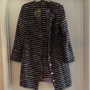 CAbi Multicolor Striped Blazer